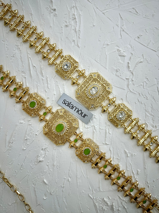 Square Chain Belt